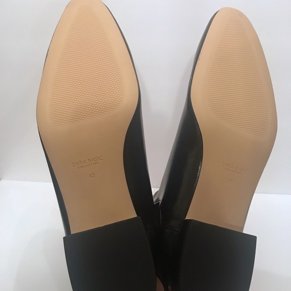 NWT Zara Black Ankle Boots - Picture 5 of 6